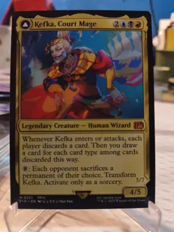 Kefka, Court Mage M0231 - Magic the Gathering Final Fantasy - Image 1