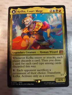 Kefka, Court Mage M0231 - Magic the Gathering Final Fantasy - Image 3