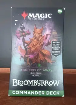 MTG MAGIC THE GATHERING BLOOMBURROW SQUIRRELED AWAY COMMANDER DECK - Image 1