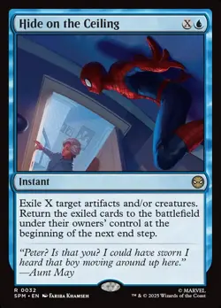 Hide on the Ceiling (32) – Marvel's Spider-Man SPM – MTG Magic the Gathering - Image 1