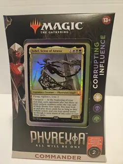 Magic the Gathering Corrupting Influence Commander Phyrexia All Will Be One ~New - Image 1