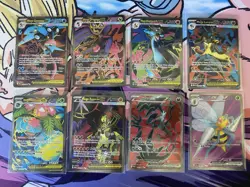 Pokemon Mega Evolutions Ultra Rare Lot Of 8!!! NM-M With Top Loaders!! - Image 2
