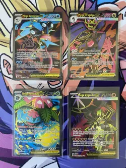 Pokemon Mega Evolutions Ultra Rare Lot Of 8!!! NM-M With Top Loaders!! - Image 4