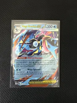 Pokemon TCG Mega Greninja Ex 022/086 Chaos Rising - Image 1