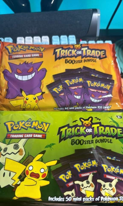 SEALED- 2022 + 2023 Pokemon Trick Or Trade Booster Bundles SET OF 4 SEALED NEW - Image 3