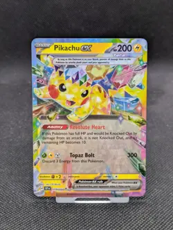 Pokemon Pikachu EX Surging Sparks Double Rare Card 057/191 NM - Image 1