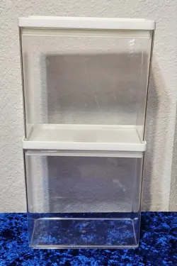 2X USED Pokemon ETB Protector Case ELITE TRAINER BOX DISPLAY (DISPLAY CASE ONLY) - Image 1