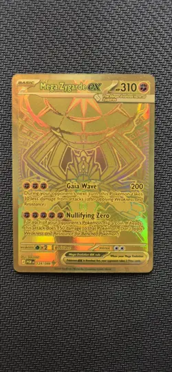 Pokemon ME03: Perfect Order Mega Zygarde ex 124/088 Nm English - Image 1