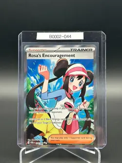 Pokemon TCG Rosa's Encouragement 114/088 Perfect Order FA Trainer B0002-044 - Image 1