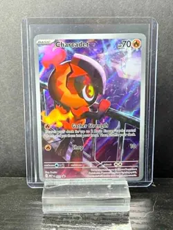 Pokemon Charcadet MEP 022 Illustration Rare - Mega Evolution Black Star Promo NM - Image 1