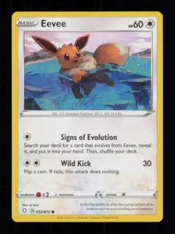 EEVEE COMMON 052/072 LP POKEMON - Image 1