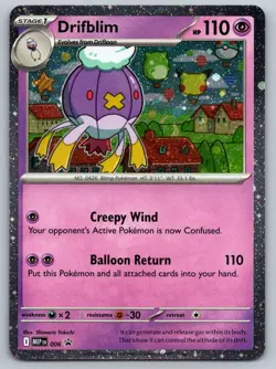 Drifblim 006 Holo Promo ME: Mega Evolution Promo Pokemon Holo Near Mint - Image 1