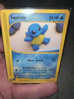 Expedition Base Set Squirtle 131/165 Pokemon TCG English Yuka Morii - Image 1