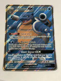 Blastoise GX - (Black Star Promos) SM189 Jumbo Card Holo Pokemon Oversized - Image 1