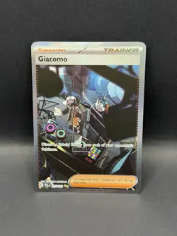 Giacomo 267/193 SIR Paldea Evolved SPECIAL ILLUSTRATION RARE HOLO Pokemon Sv02 - Image 1
