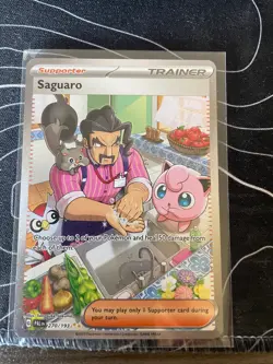 Saguaro Pokemon TCG Paldea Evolved 270/193 SIR - Image 1