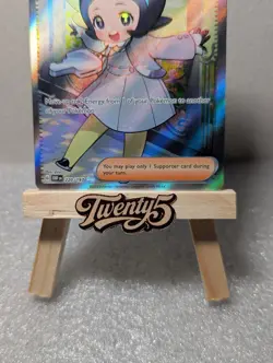 Poppy OBF 220/197 Obsidian Flames Full Art Ultra Rare Pokemon TCG - Image 3