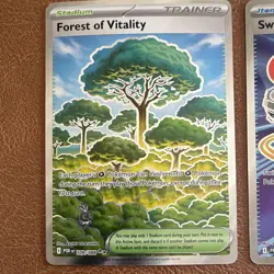Pokemon TCG Trainer RH Lot (2) Forest of Vitality 109/088 Switch 123/094 - Image 2