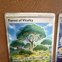 Pokemon TCG Trainer RH Lot (2) Forest of Vitality 109/088 Switch 123/094 - Image 4
