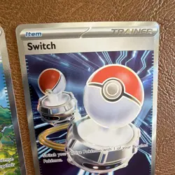 Pokemon TCG Trainer RH Lot (2) Forest of Vitality 109/088 Switch 123/094 - Image 5