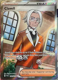 Clavell Full Art Ultra Rare - 249/193 - Paldea Evolved Pokemon 2023 - Image 1