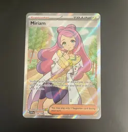Miriam 238/198 SV01 Scarlet & Violet Base Set Ultra Rare Full Art Holo - Image 1