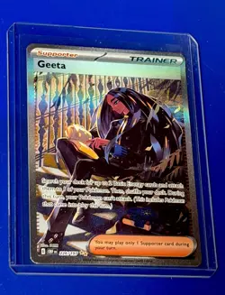 The Pokemon Company Pokemon TCG Geeta 226/197 Obsidian Flames SIR Full Art Holo - Image 1