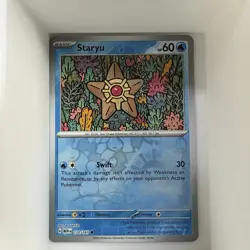 Pokemon - Staryu 120/165 - Scarlet & Violet 151 - Reverse Holo - Near Mint - Image 1