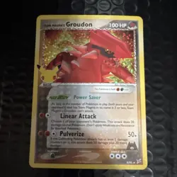 Pokemon Team Magma's Groudon Celebrations Classic Collection Holo 9/95 HP100 - Image 1