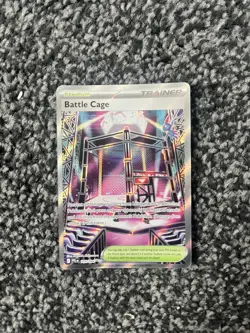 Battle Cage 116/094 Phantasmal Flames Full Art Trainer Pokemon - Image 1