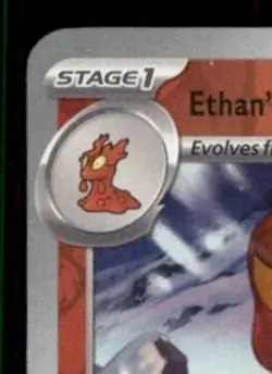 Ethan's Magcargo 036/182 Rare SV10: Destined Rivals Pokemon Reverse Holofoil NM - Image 2