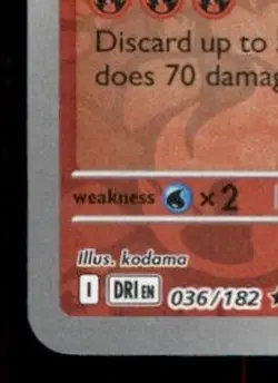 Ethan's Magcargo 036/182 Rare SV10: Destined Rivals Pokemon Reverse Holofoil NM - Image 4