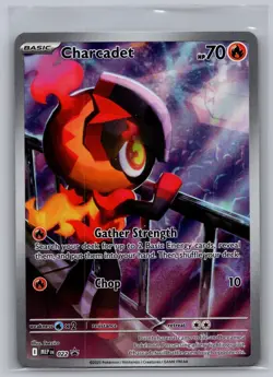 Charcadet 022 Holo Promo ME: Mega Evolution Promo Pokemon Holo Near Mint - Image 1