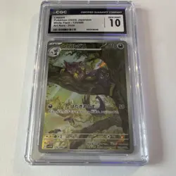 Pokemon Liepard 135/086 SV11W White Flare Art Rare Holo CGC Gem Mint 10 Japanese - Image 1