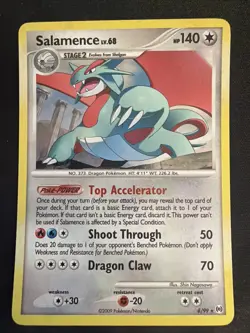 Salamence #8/99 Platinum Arceus Holo Rare NM- Pokemon TCG - Image 1