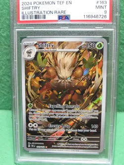 PSA 9 Mint - 2024 Pokemon - Shiftry - Illustration Rare - Temporal Forces - Image 2