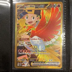Ethan's Ho-Oh ex Sv10 Destined Rivals Hyper Rare Full Art Holo 239/182 - Image 1