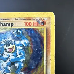 Pokemon TCG Machamp Base Set 8/102 Holo Unlimited Holo Rare - Image 4