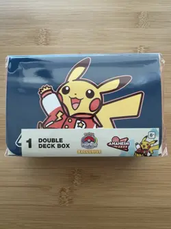 Pokemon World Championships 2025 Anaheim Varsity Double Deck Box Pikachu ✨ - Image 1