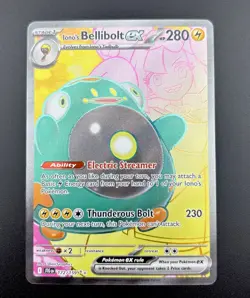 Pokemon TCG - Journey Together - Iono's Bellibolt ex 172/159 Full Art - Image 3