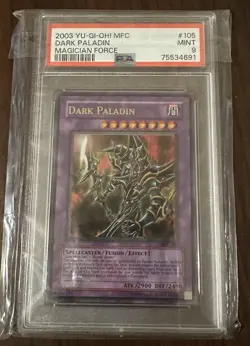 2003 YU-GI-OH! MFC-MAGICIAN'S FORCE #105 DARK PALADIN MAGICIAN'S FORCE - Image 1