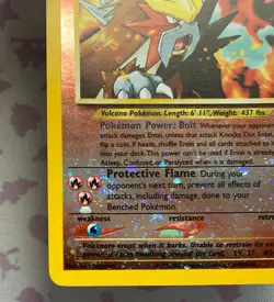 Pokemon TCG Entei # 34 Holo Movie Black Star Promo **SWIRL** - Image 5