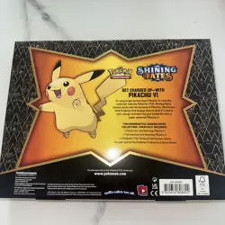 Pokemon TCG Shining Fates Pikachu V Collection Box Factory Sealed Brand New - Image 2