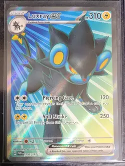 Pokemon TCG Holo Luxray ex - 195/167 Ultra Rare Twilight Masquerade - Image 1