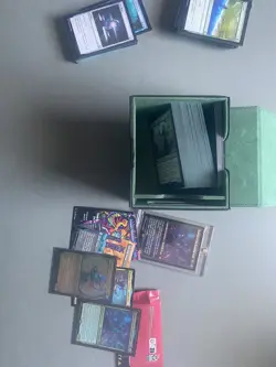 Magic The Gathering : Explorers of the Deep Commander deck (Sleeved and Boxed) - Image 5