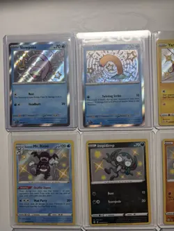 Pokemon TCG Shiny Holo Rare 12 Card Lot Shining Fates & Paldean Fates NM/M - Image 2
