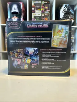 Pokemon TCG Mega Evolution Chaos Rising Pokemon Center Elite Trainer Box Sealed - Image 3