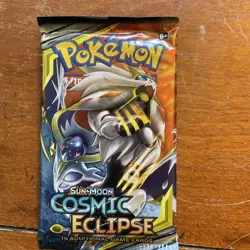 Pokemon Sun & Moon: Cosmic Eclipse Pack Art Set! Lot of 4 Sealed Booster Packs! 820650805899 - Image 4