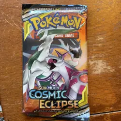 Pokemon Sun & Moon: Cosmic Eclipse Pack Art Set! Lot of 4 Sealed Booster Packs! 820650805899 - Image 5