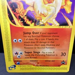 Rapidash #51 WOTC Black Star Promo Pokemon TCG 2002 NM Wizards of the Coast - Image 2
